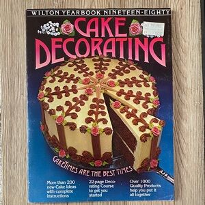 Vintage Wilton Cake Decorating Yearbooks 1977, 1979 and  1980